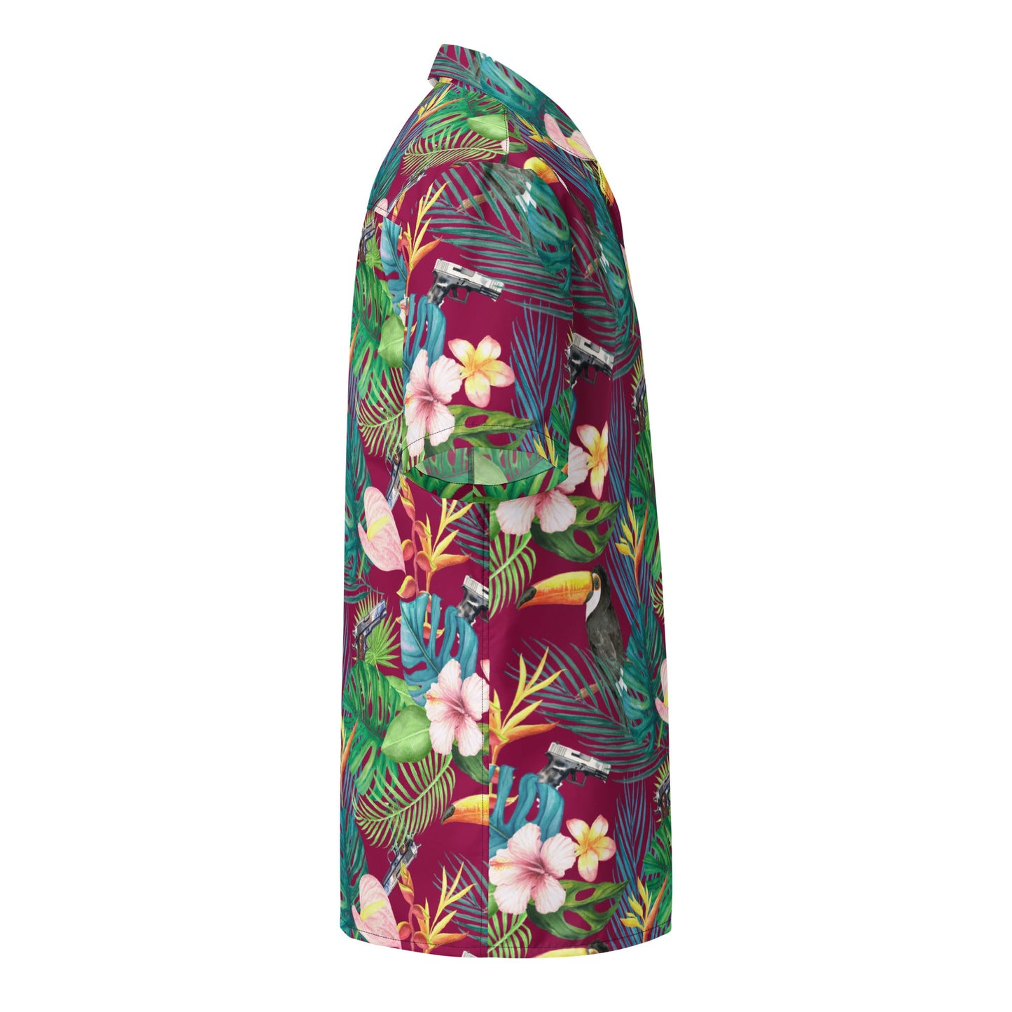 Hibiscus Bang Bang Sunset Hawaiian Shirt