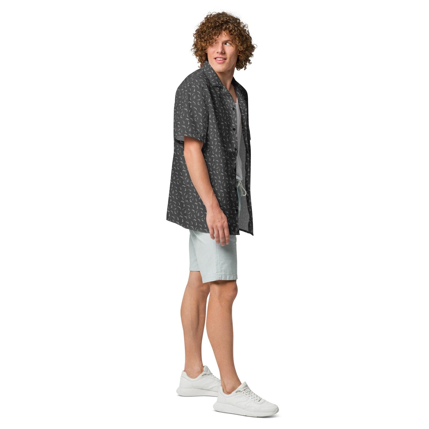 Retro Revolver Renegade Button-up Shirt