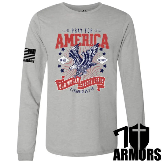 AMERICA NEEDS JESUS LONG SLEEVE