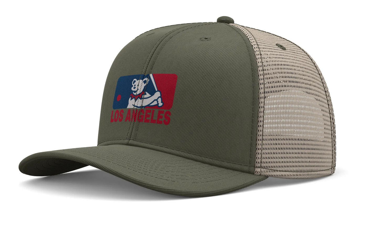Los Angeles Angels Original Dancing Bear MLB Grateful Dead Trucker Cap