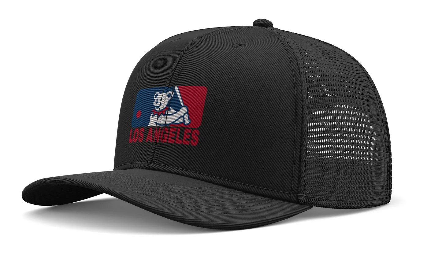 Los Angeles Angels Original Dancing Bear MLB Grateful Dead Trucker Cap