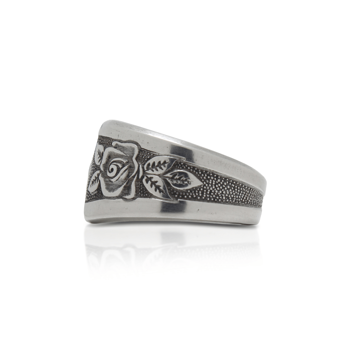 Mystic Rose Spoon Ring