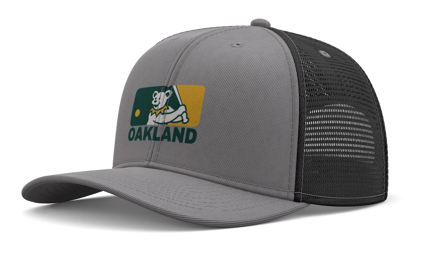 Oakland Athletics Original Dancing Bear MLB Grateful Dead Trucker Cap