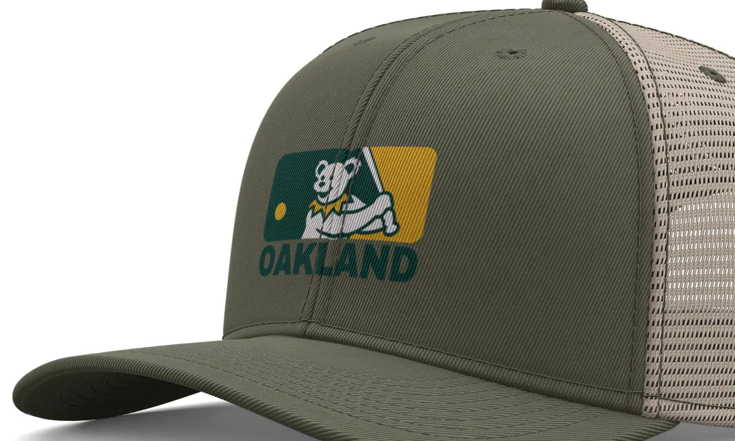 Oakland Athletics Original Dancing Bear MLB Grateful Dead Trucker Cap