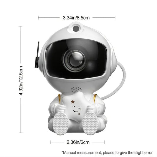 Astronaut Galaxy Projector – Star Light with Rotating Nebula