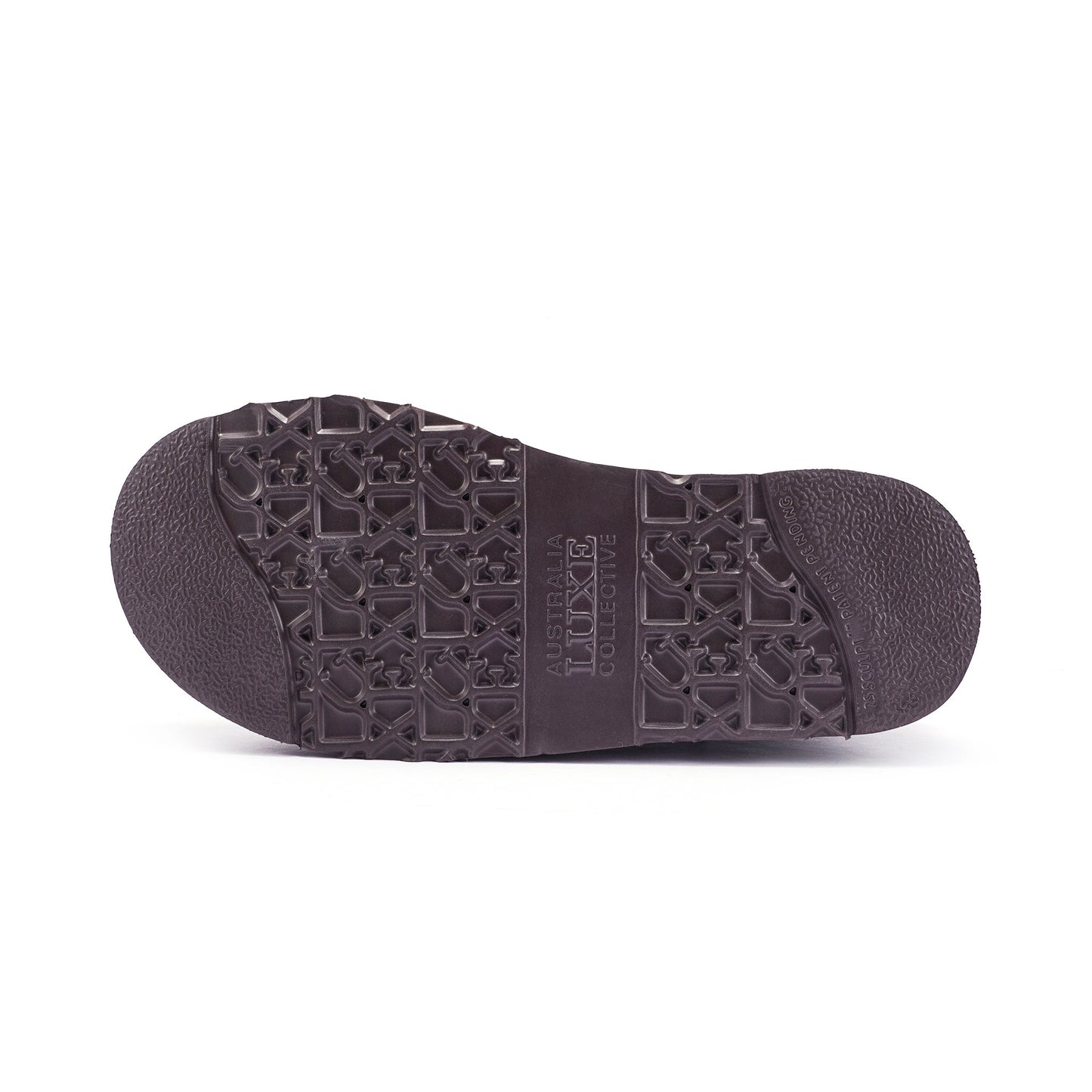 COSY ULTRA SHORT PLATFOAM GLITTER PLUM