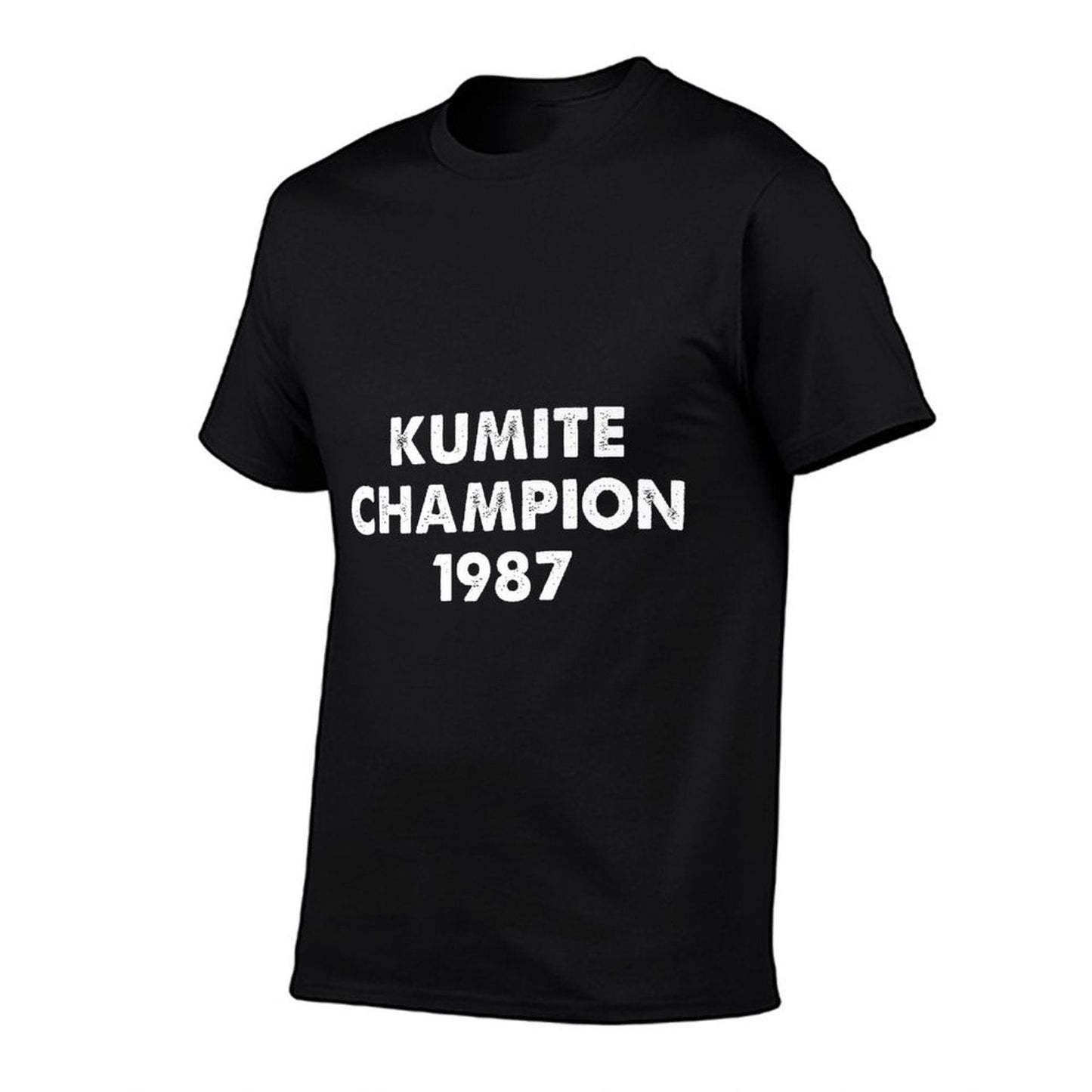 KUMITE CHAMPION 1987 Funny Viral Karate Video Meme Kung Fu Premium  Trendy Pattern T-Shirt
