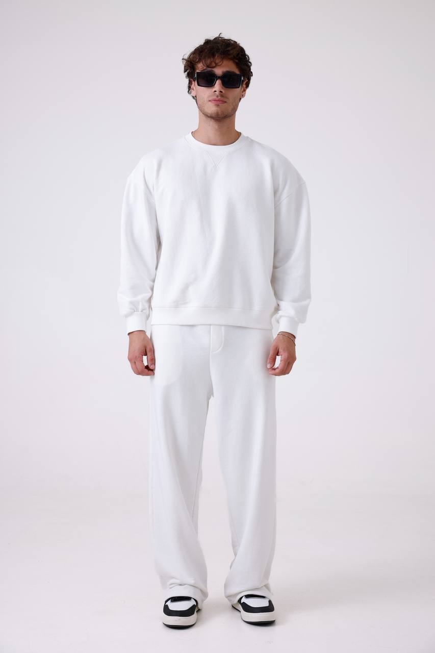 Unisex Baggy Fit Oversize Sweatshirt & Jogger Set - Heavyweight Tracksuit