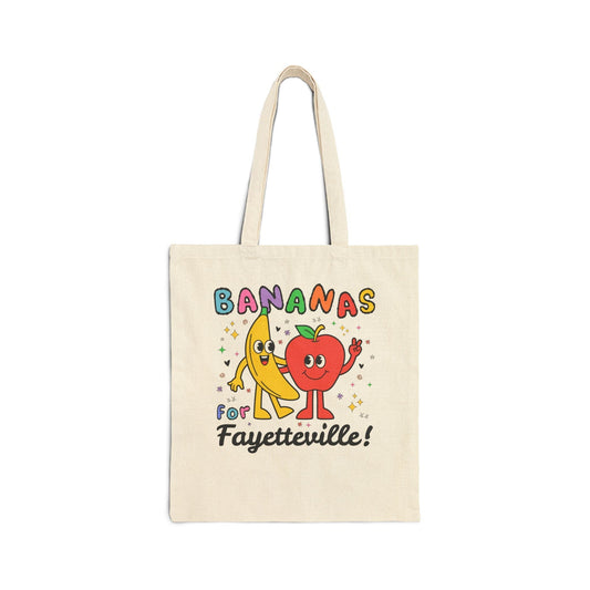 Bananas for Fayetteville Tote Bag