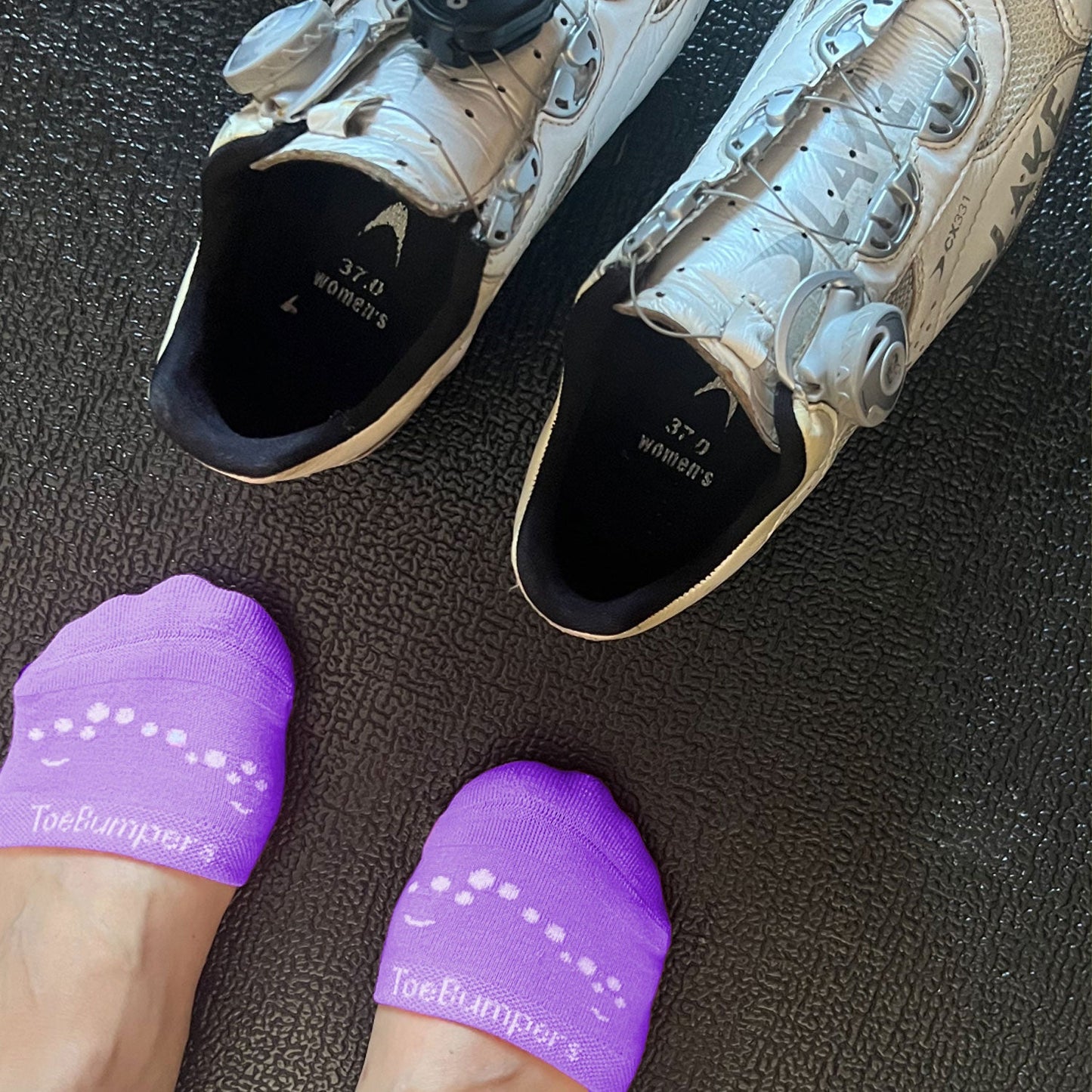 Women's Toe-Protection Compression Running Socks (2 Pair)
