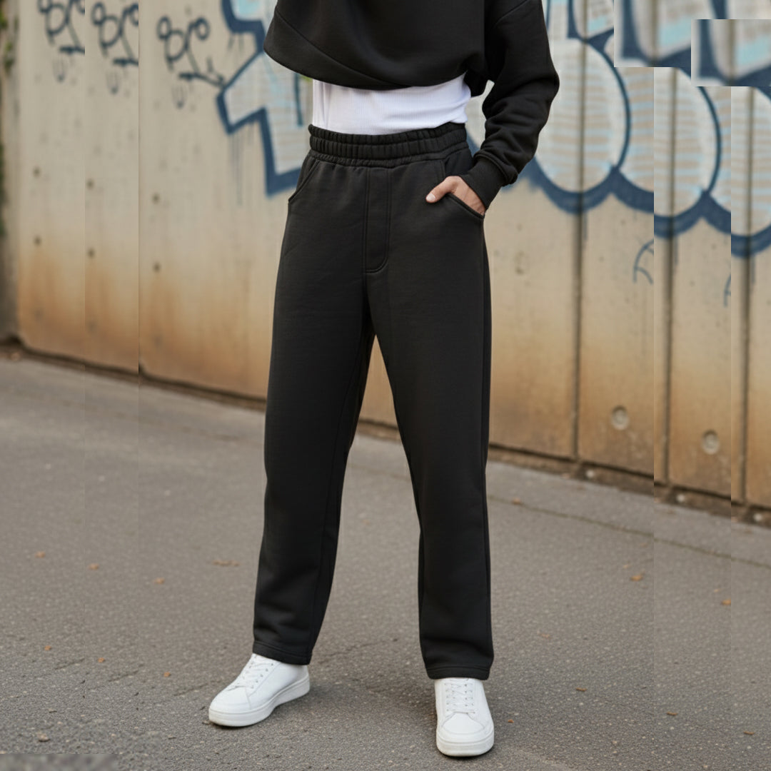 Bundle of Three Black Baggy Sweatpants