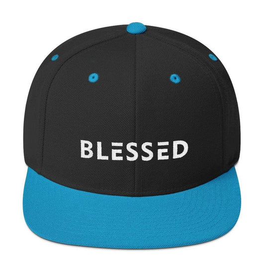 Blessed Flat Brim Snapback Hat