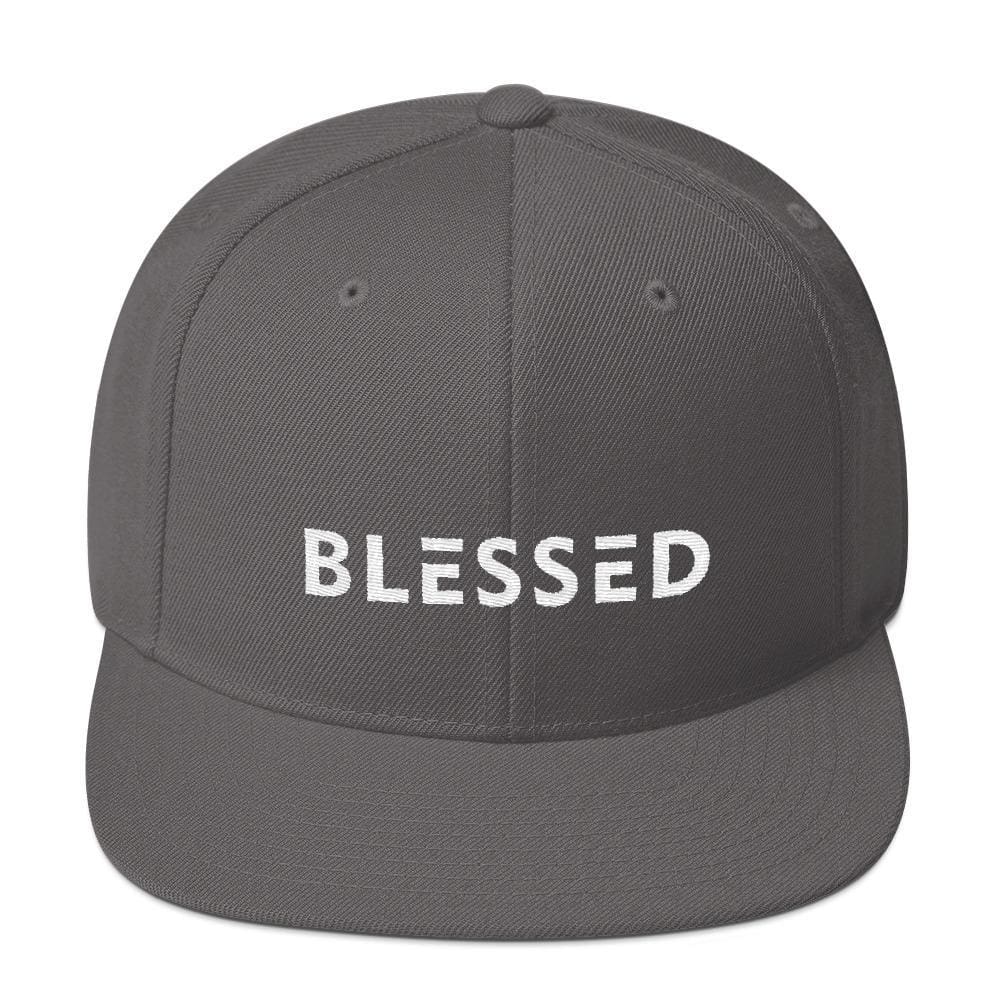 Blessed Flat Brim Snapback Hat