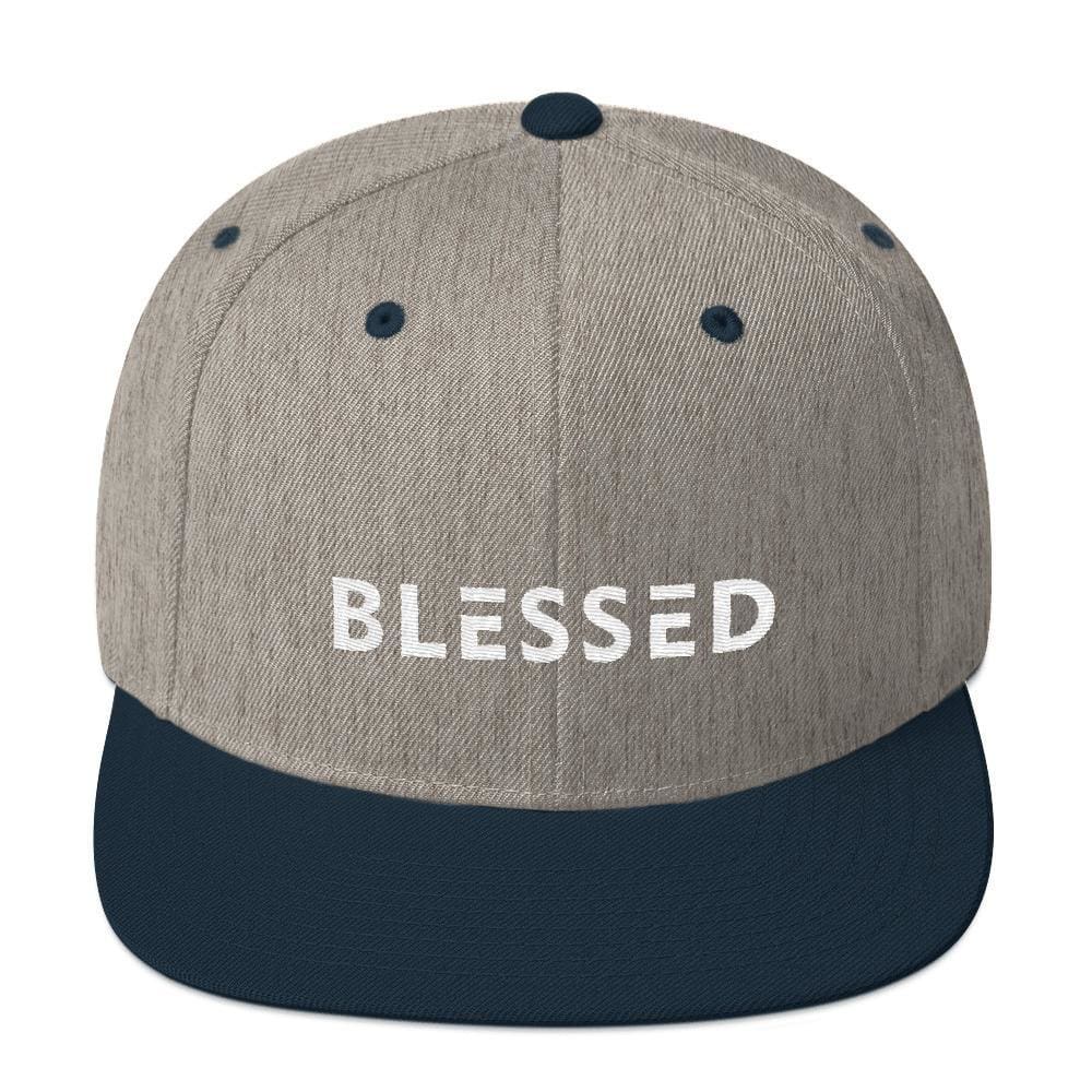 Blessed Flat Brim Snapback Hat