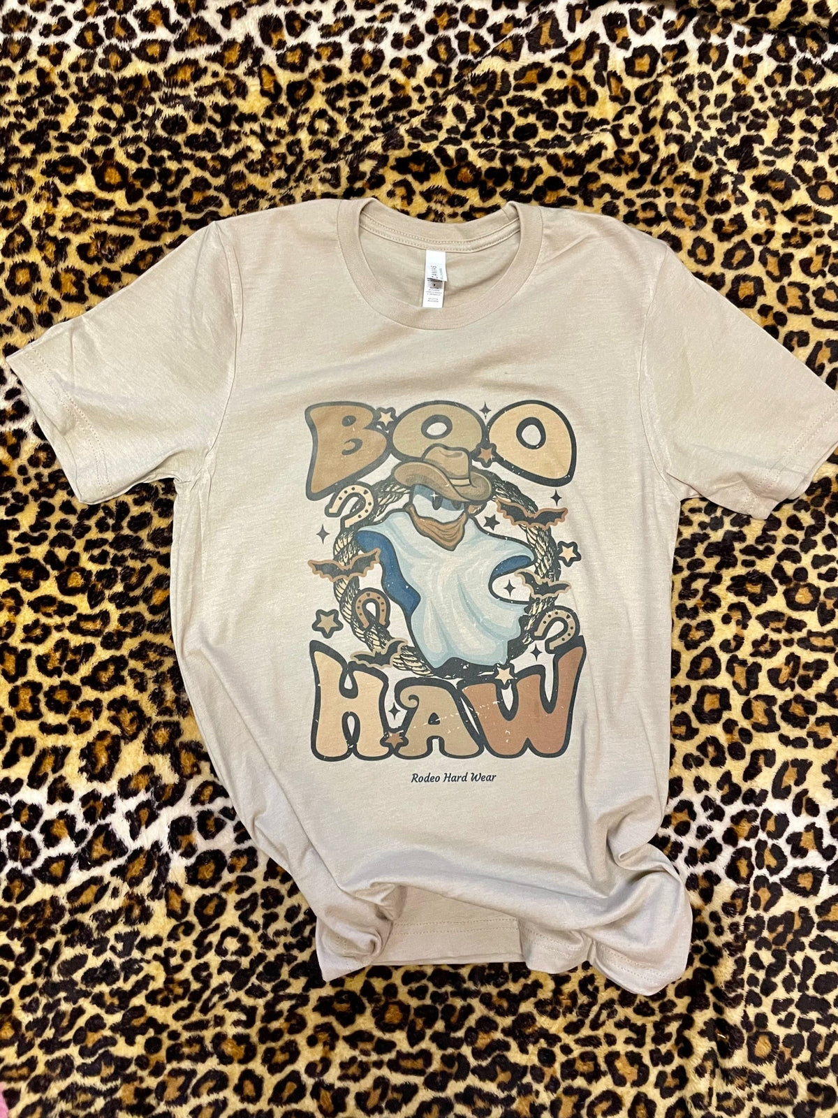 Boo Haw Halloween Tee: Comfort and Style in One