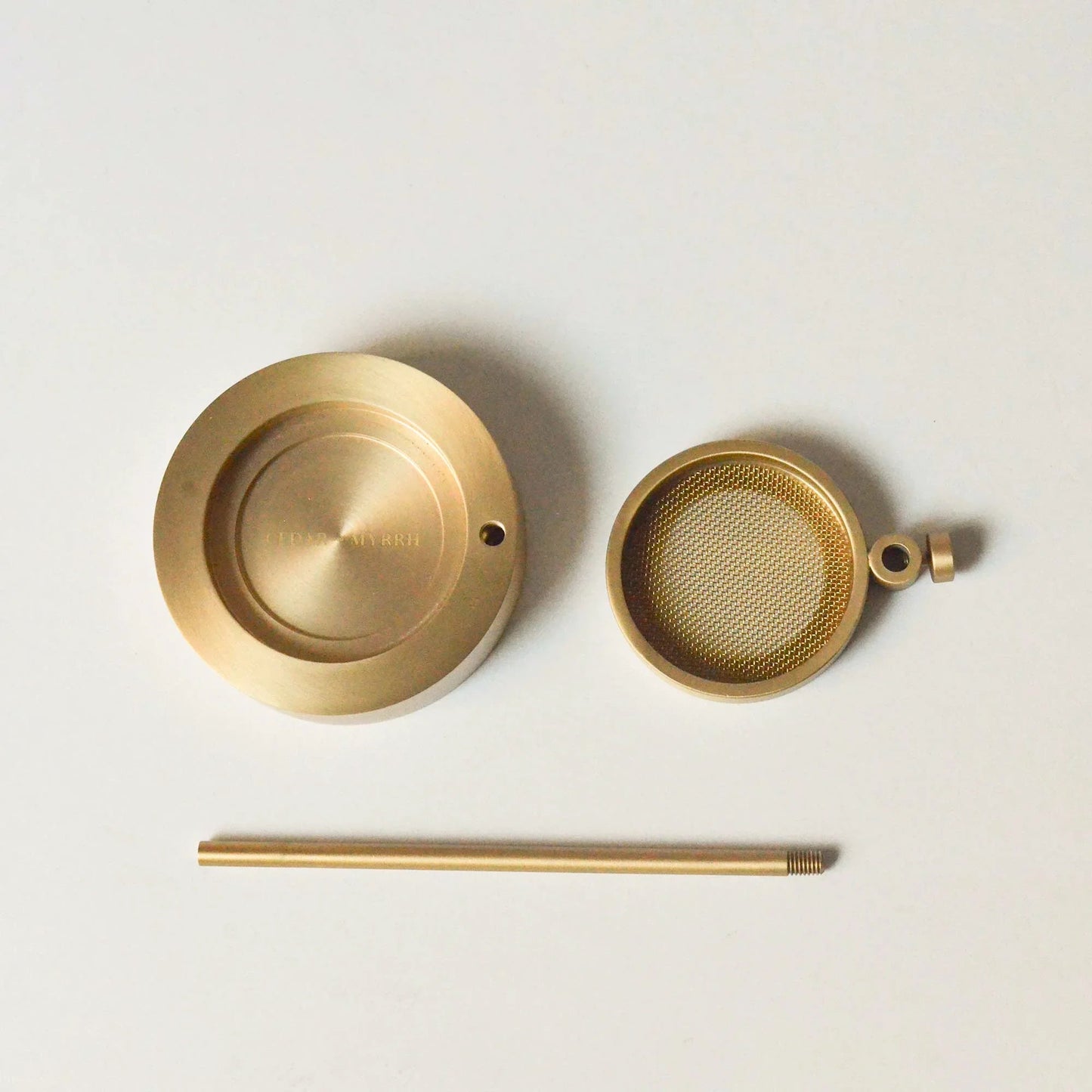 Brass Resin Incense Burner