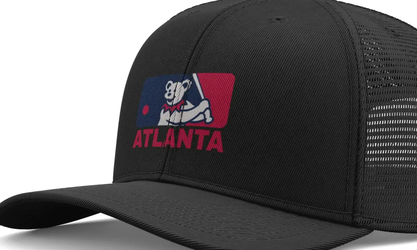 Atlanta Braves Original Dancing Bear MLB Grateful Dead Trucker Cap