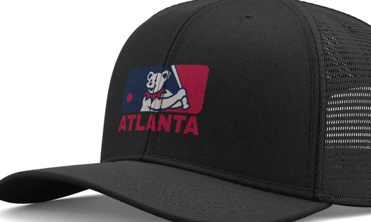 Atlanta Braves Original Dancing Bear MLB Grateful Dead Trucker Cap
