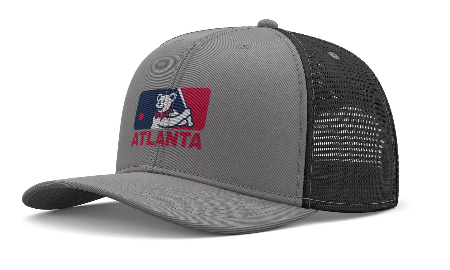 Atlanta Braves Original Dancing Bear MLB Grateful Dead Trucker Cap