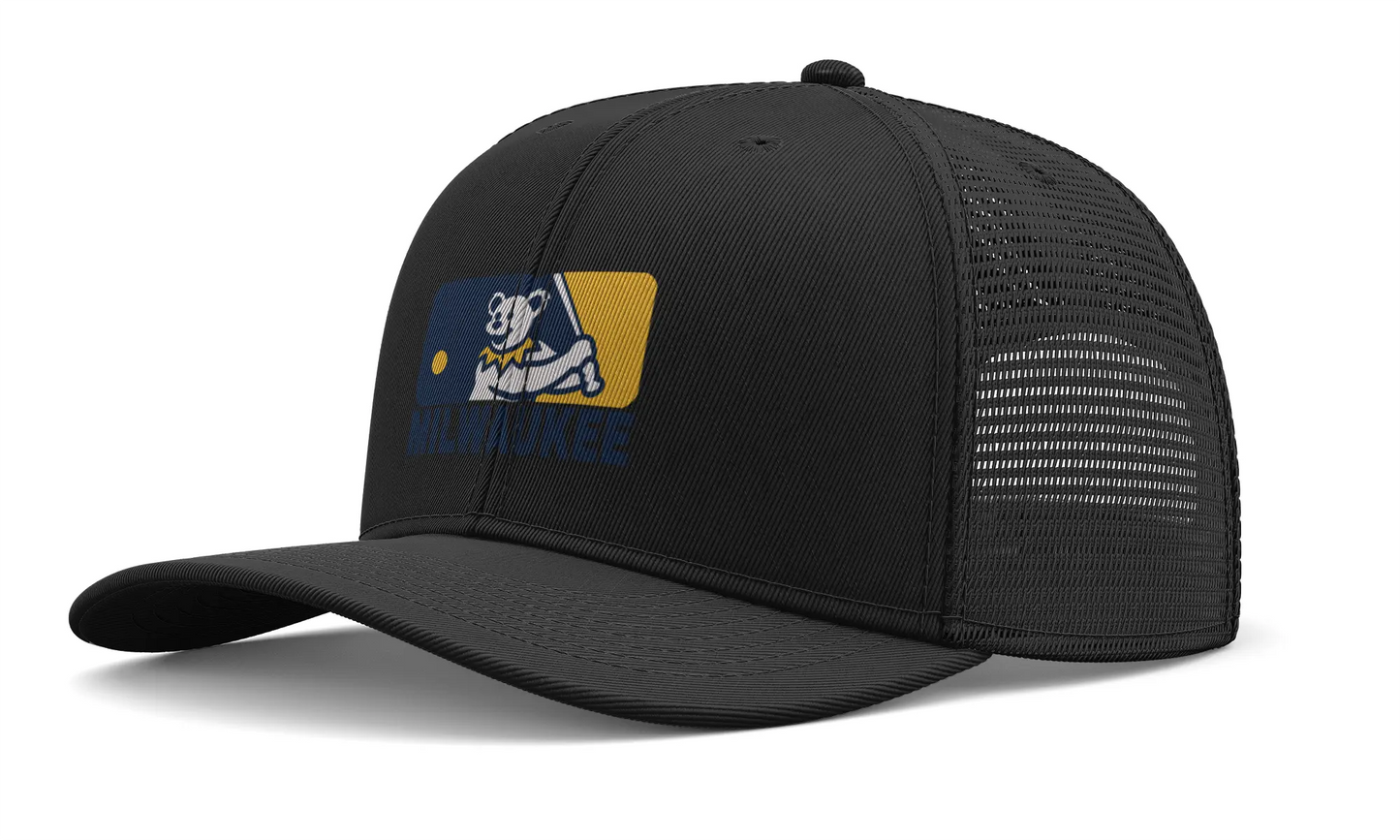 Milwaukee Brewers Original Dancing Bear MLB Grateful Dead Trucker Cap