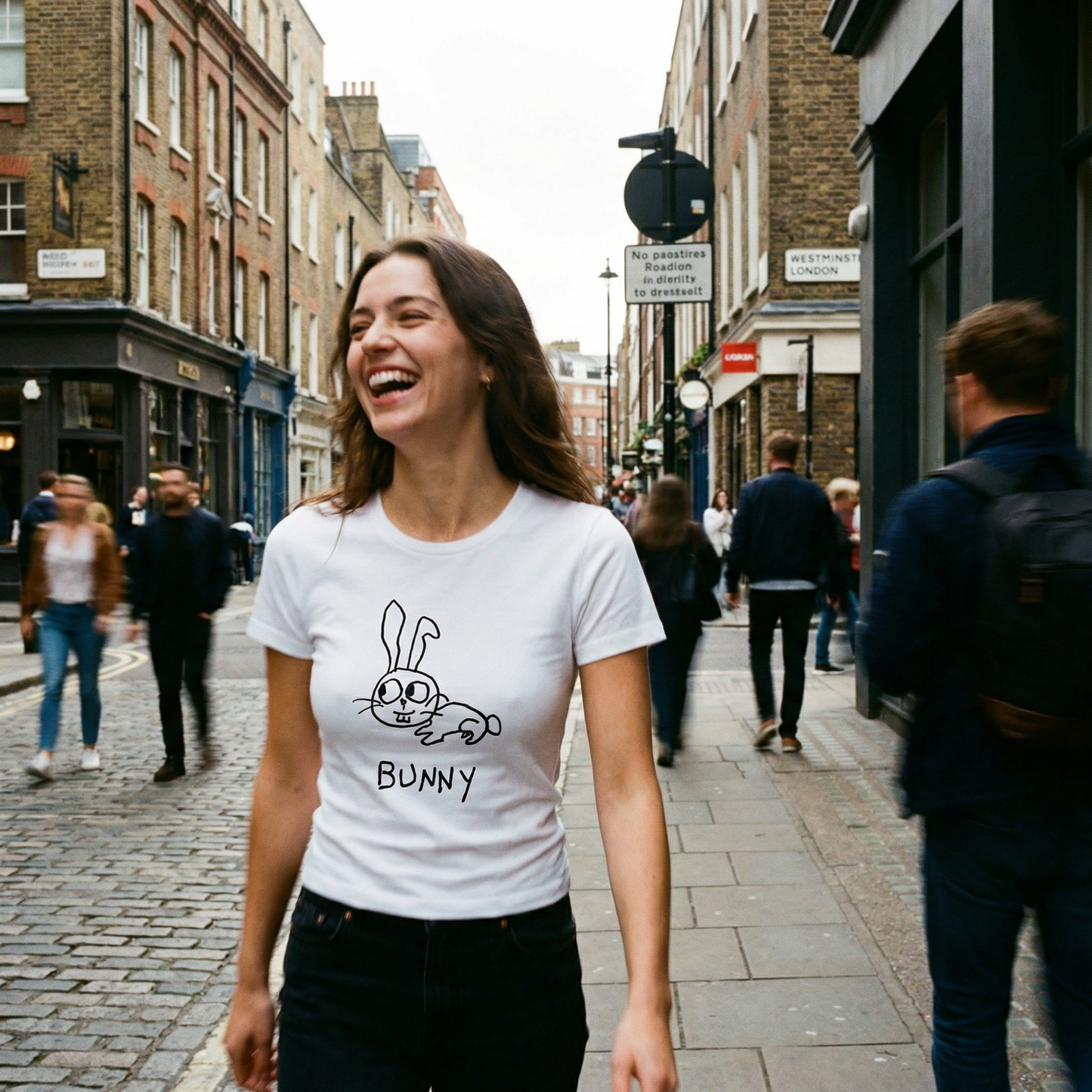 Bunny - Women's Fitted Tee