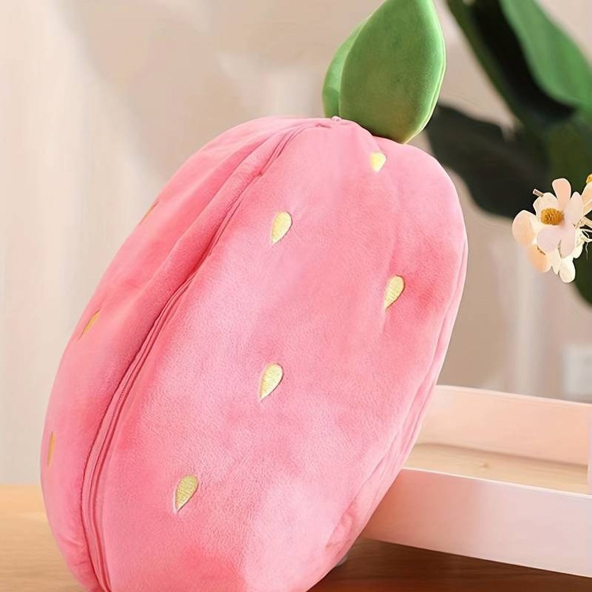 Bunny Plush with Strawberry or Carrot Design – Sweet Toy for Kids