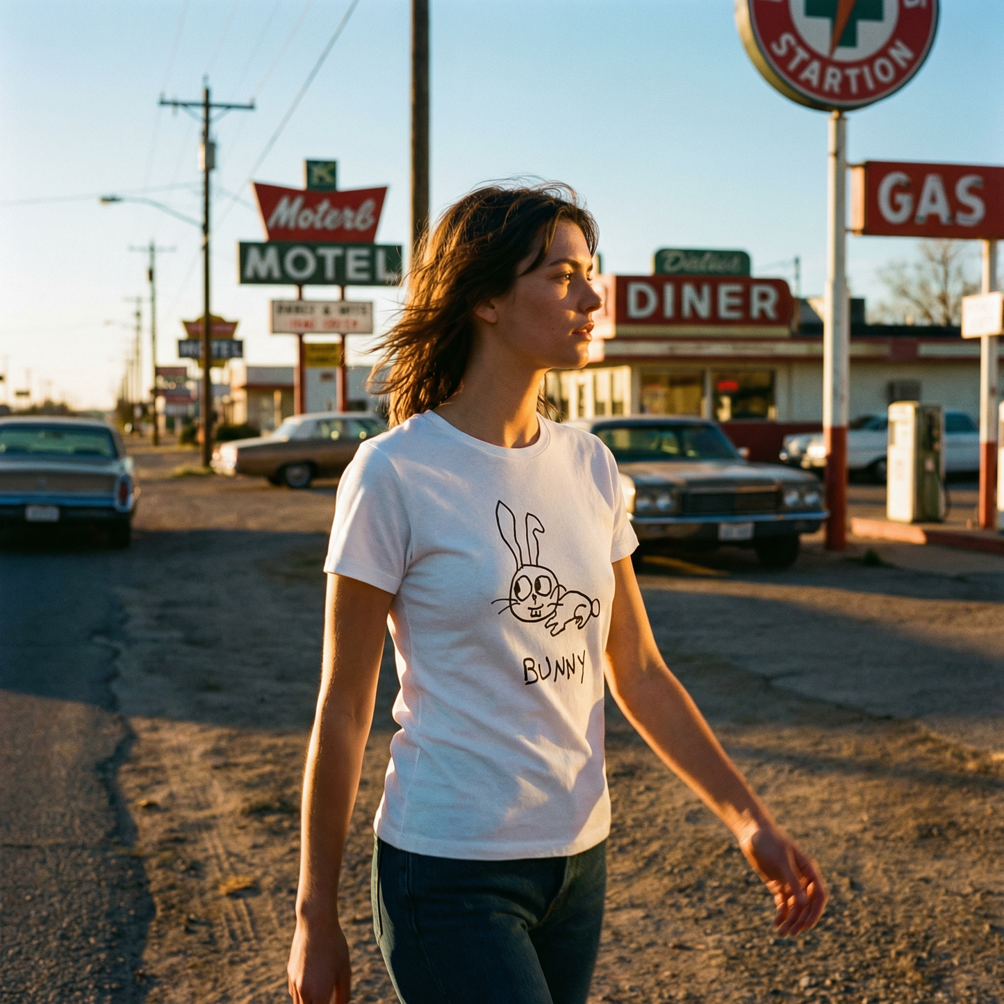 Bunny - Women's Fitted Tee
