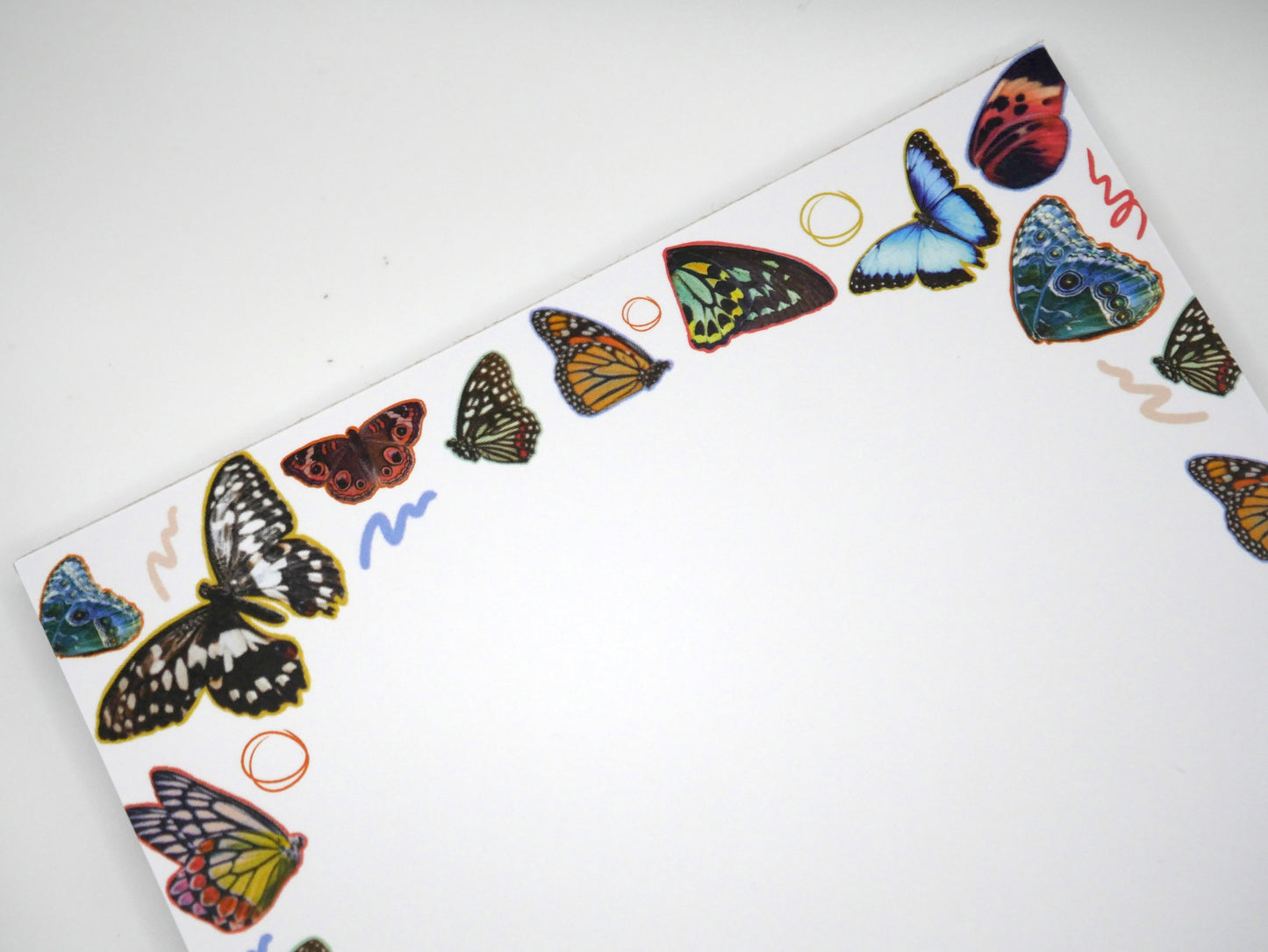 Winged Butterfly & Moth 5x7" Notepad