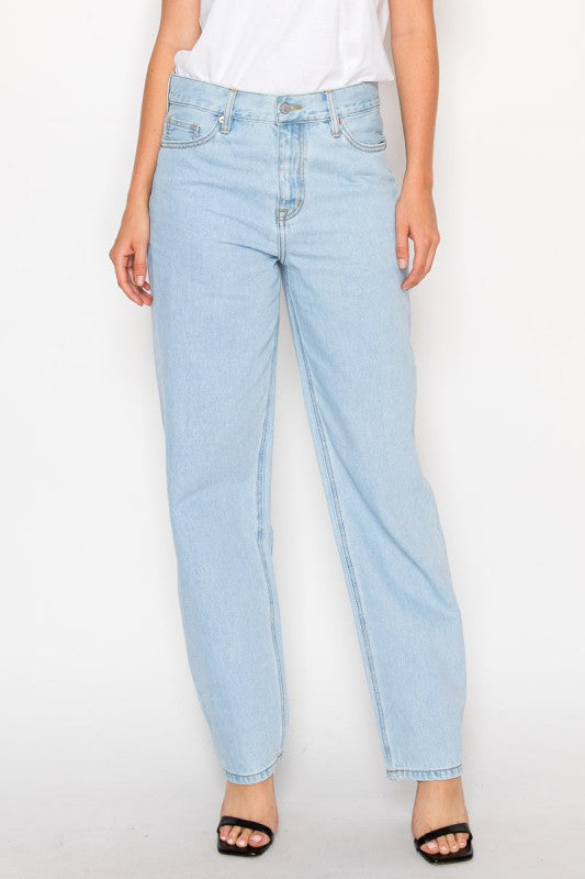 DAT1001BGL - Unisex Tapered Baggy Jeans
