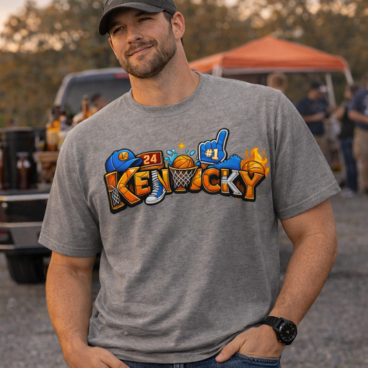 Kentucky Basketball T-Shirt | Word Art Design | Elite