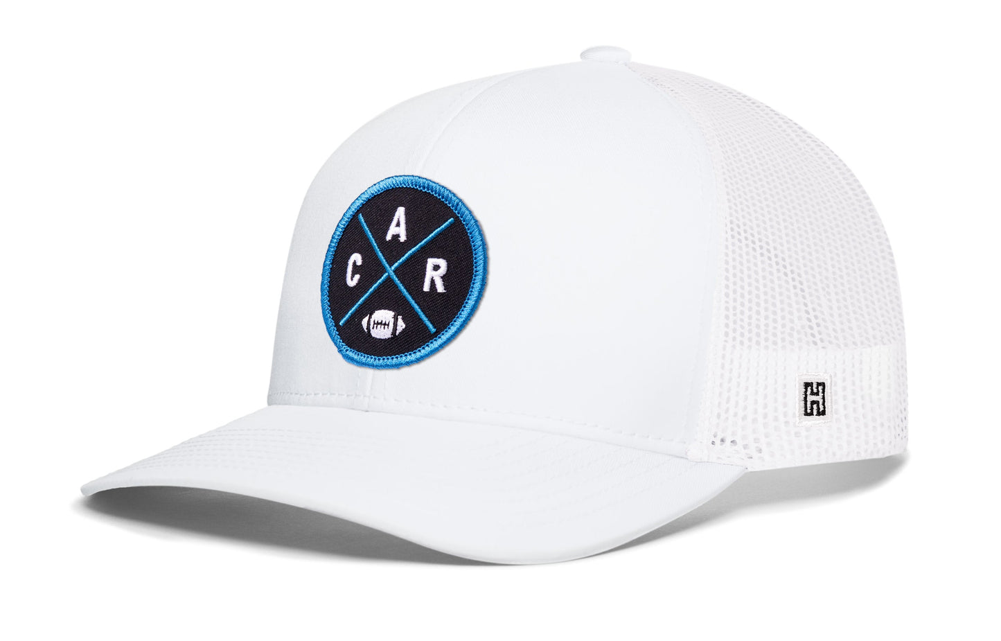 Carolina Trucker Hat  |  Black CAR X Football Snapback