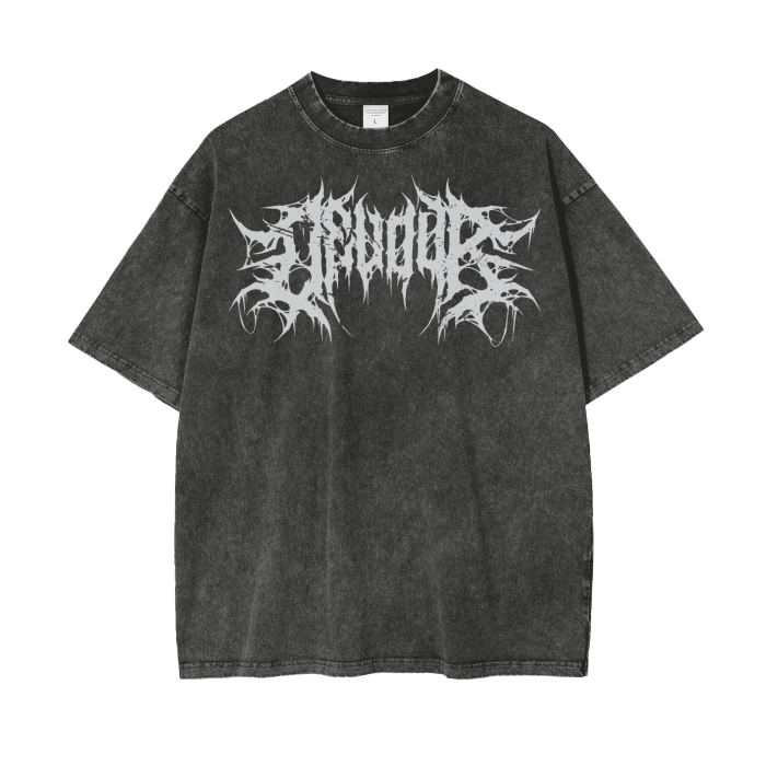 Cerberus Devour Grunge Acid Washed Tee