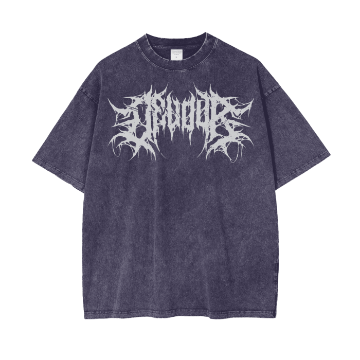 Cerberus Devour Grunge Acid Washed Tee