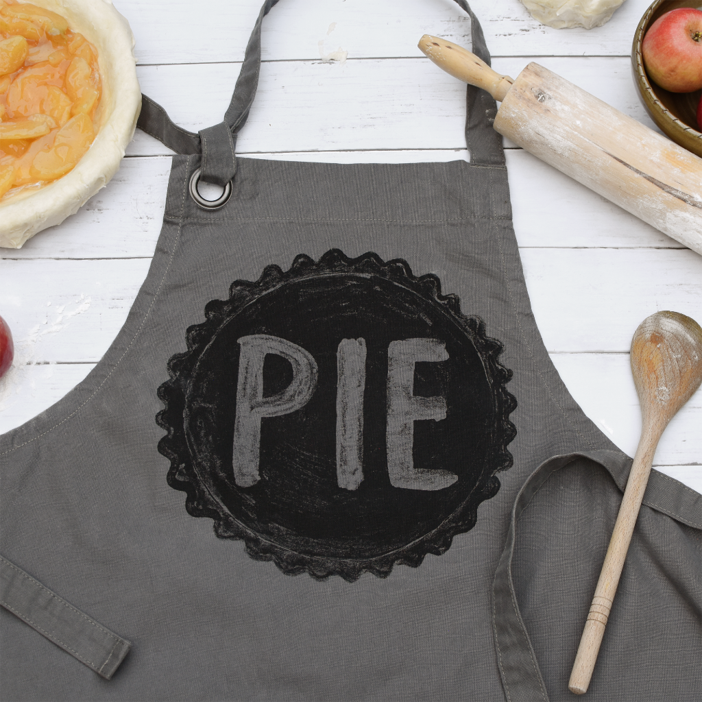 Pie Baker's Canvas Cooking Apron