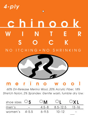 Bill Townsend Chinook Sock