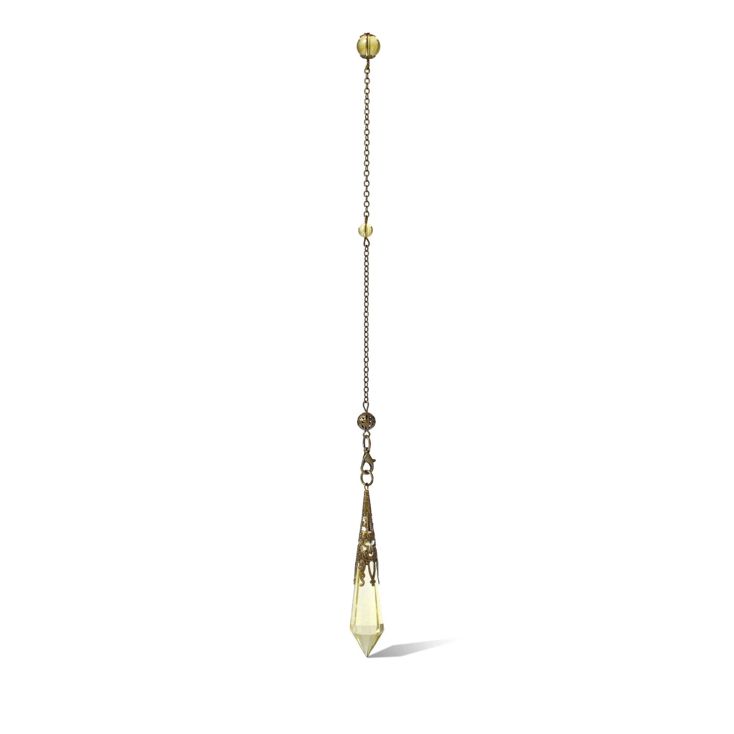 Crystal Pendulum Divination Kit with Canvas Board Bag