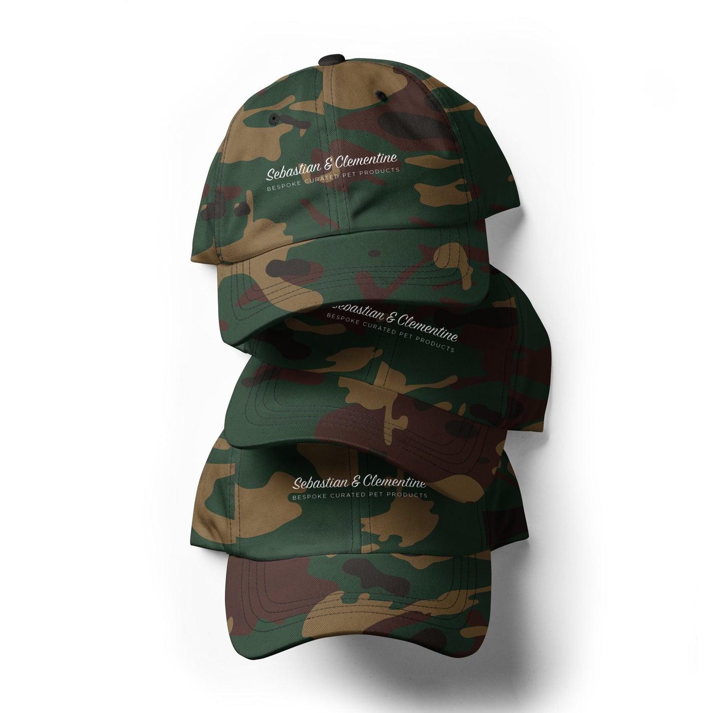 Sebastian & Clementine Classic Dad Hat for Pet Lovers