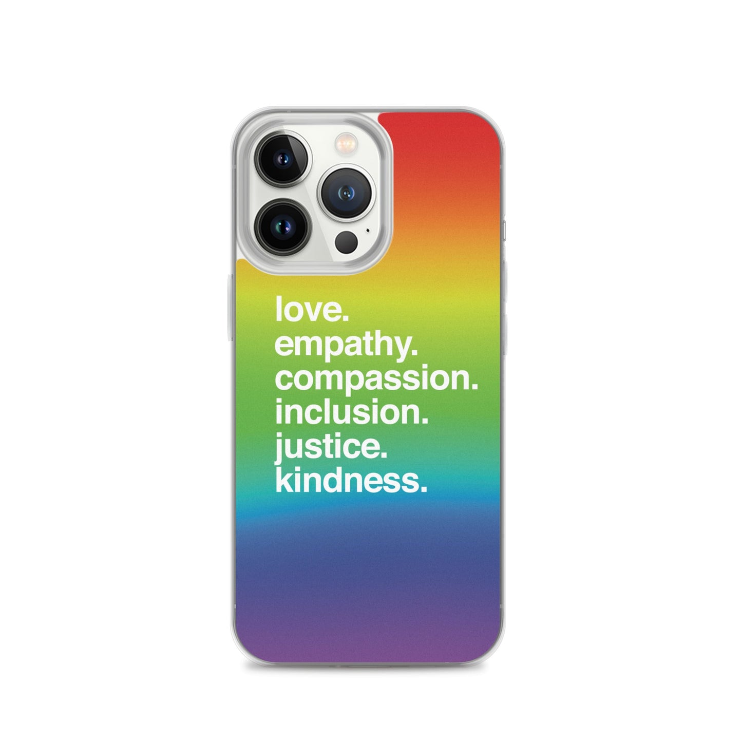 'Kindness Is' Pride iPhone Case