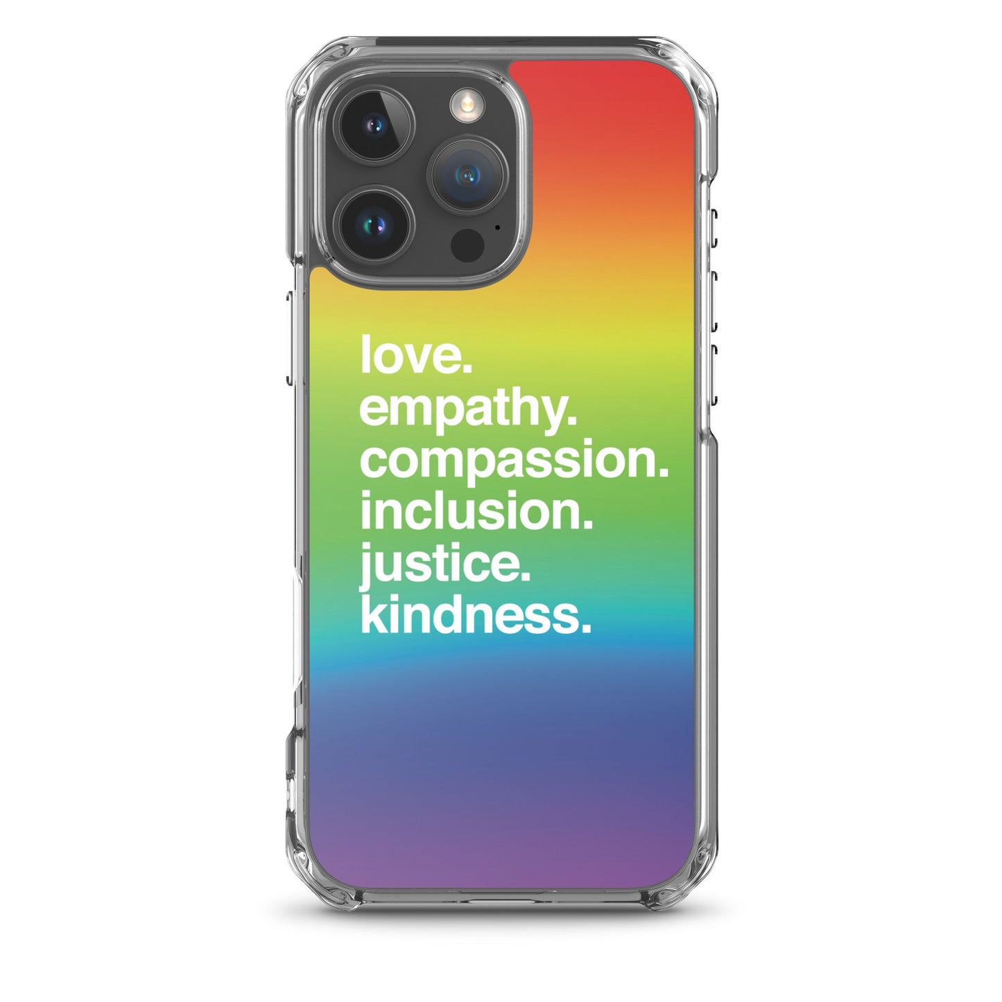 'Kindness Is' Pride iPhone Case