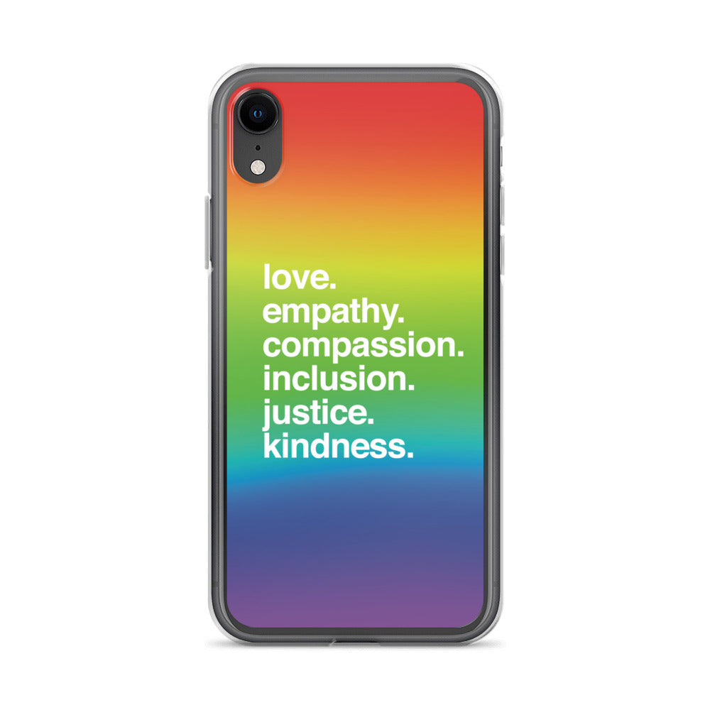 'Kindness Is' Pride iPhone Case