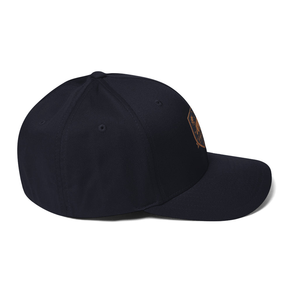 First Cut Crest Flex Fit Twill Cap