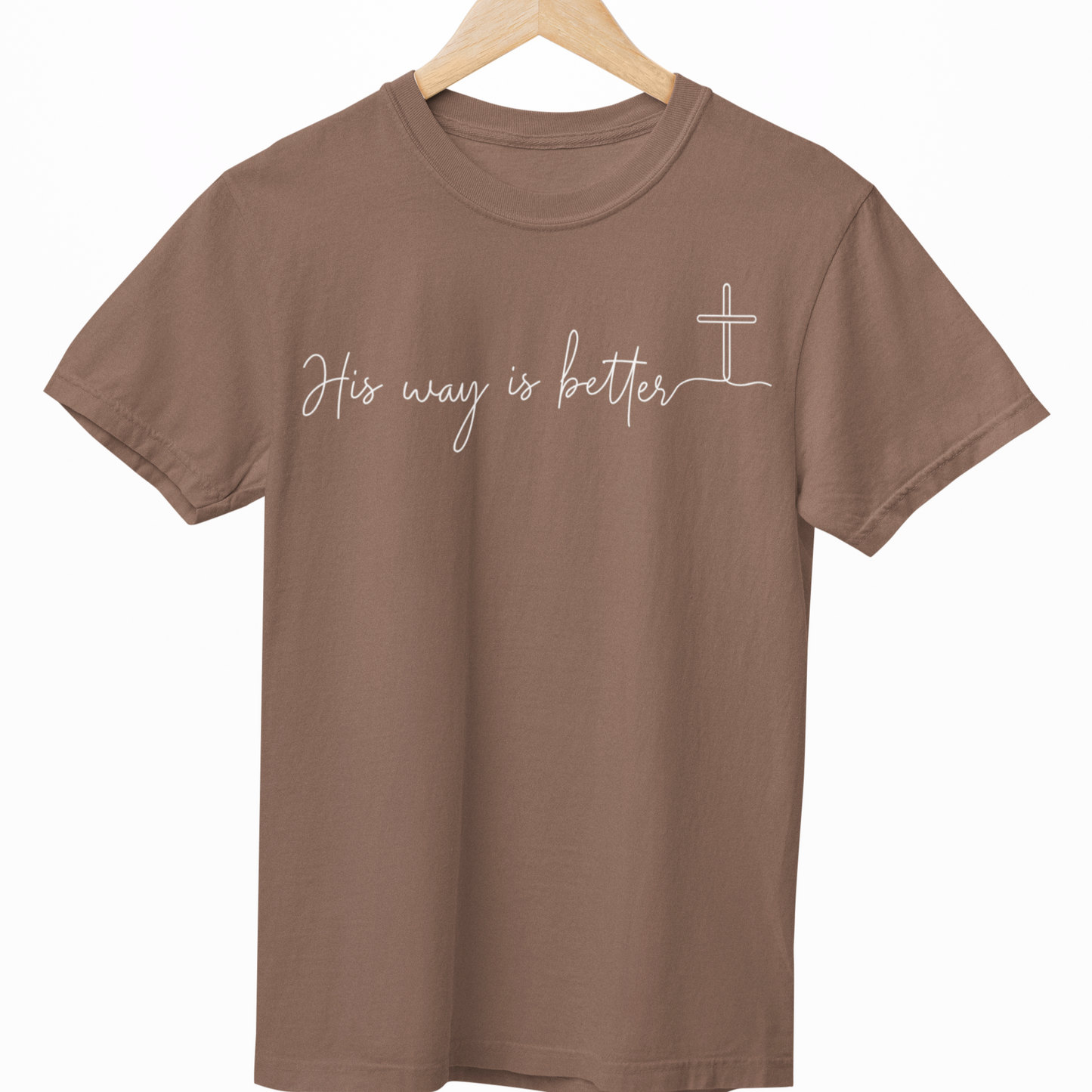 His Way Is Better Adult Graphic Tee