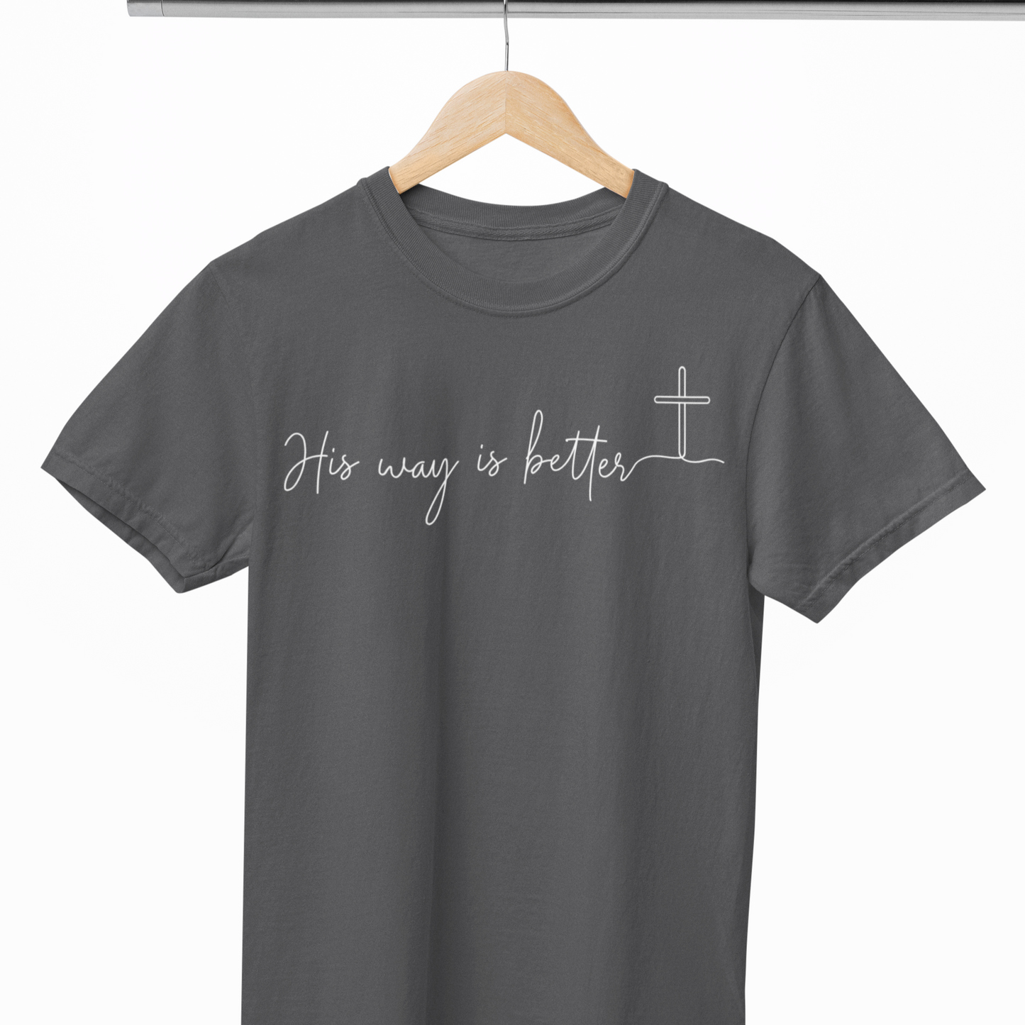 His Way Is Better Adult Graphic Tee