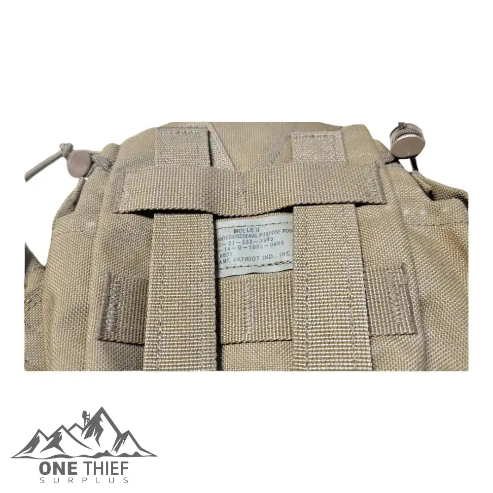 Coyote USMC Canteen Pouch SINGLE POUCH