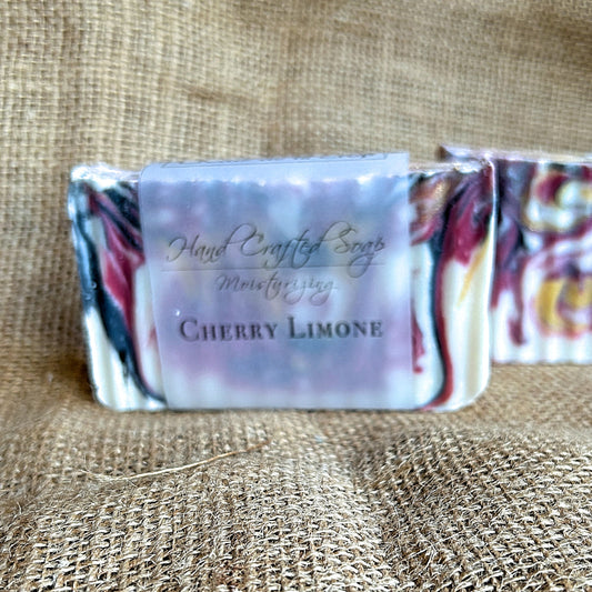 Hand Crafted Soap - Cherry Limone (Black Cherry and Lemon)