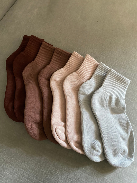 Ankle Sock - Hinted Rose