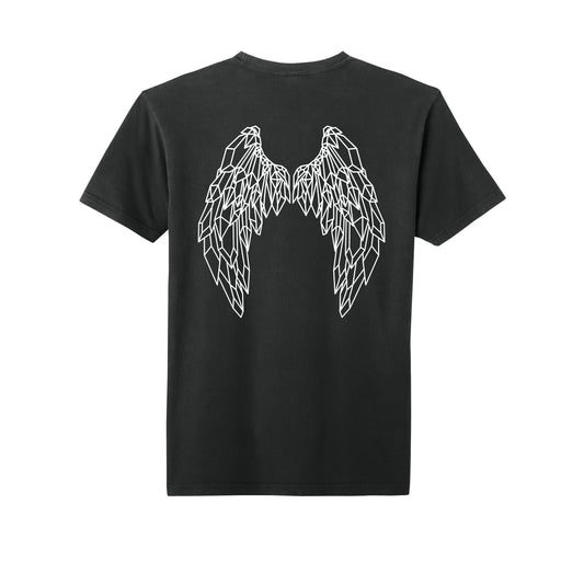 Wings Of Light - Soft Wash Unisex Tshirt- Infused with Amethyst