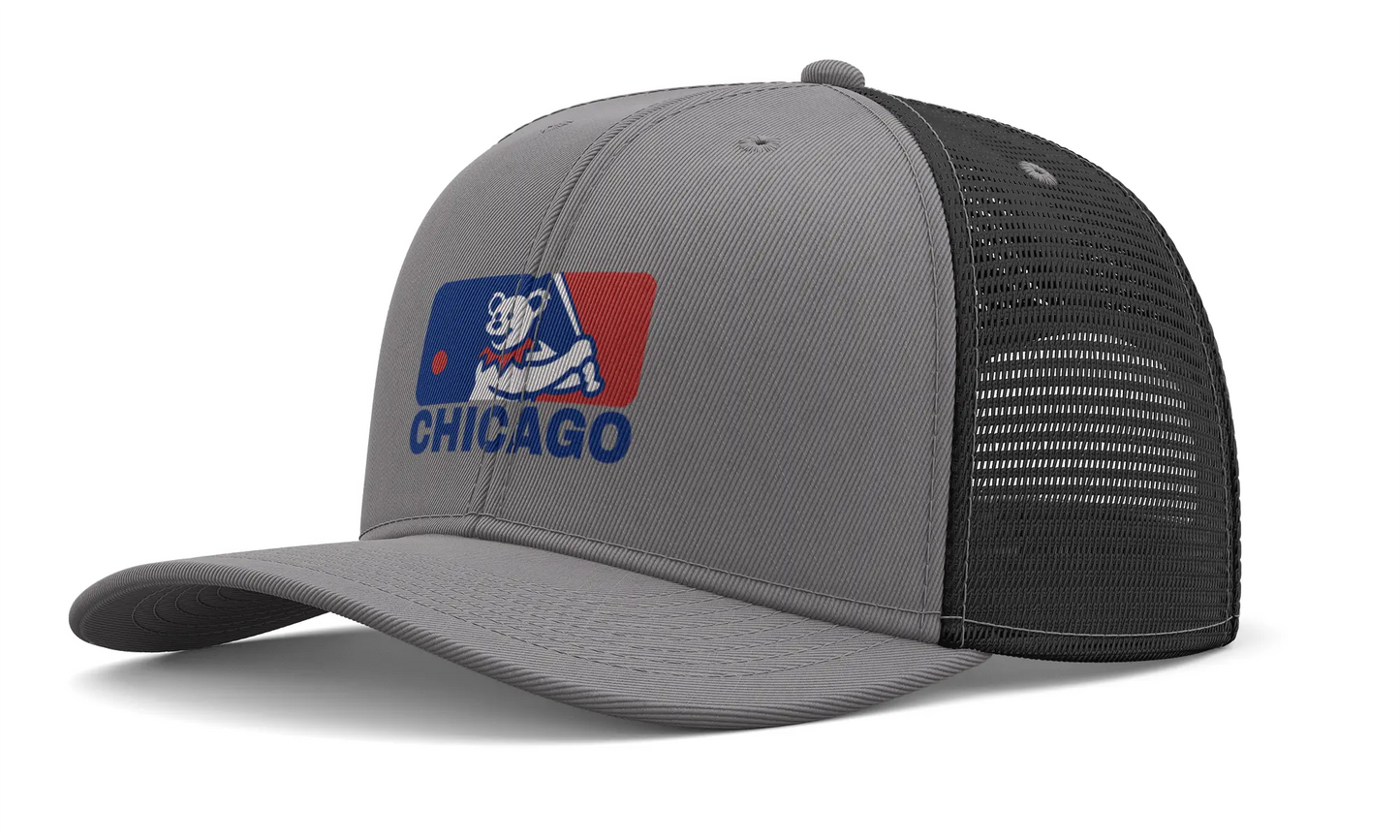 Chicago Cubs Original Dancing Bear MLB Grateful Dead Trucker Cap