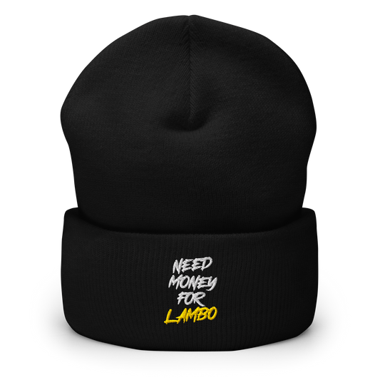 Need Lambo Beanie