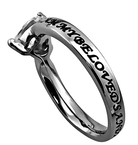 CZ Heart Ring